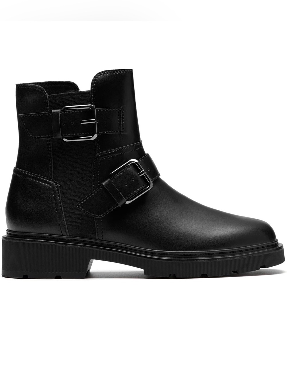 ♥️♥️ Clarks Lauryl Bay Black Leather Ankle Bootie 7.5M